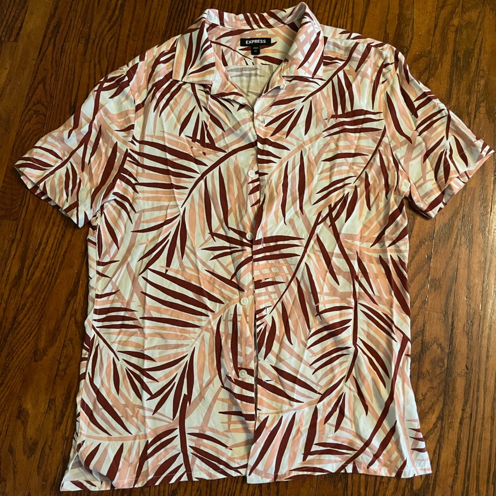 floral button down
